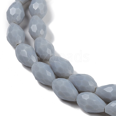 Opaque Solid Color Beads Strands EGLA-N013-P4mm-D05-1