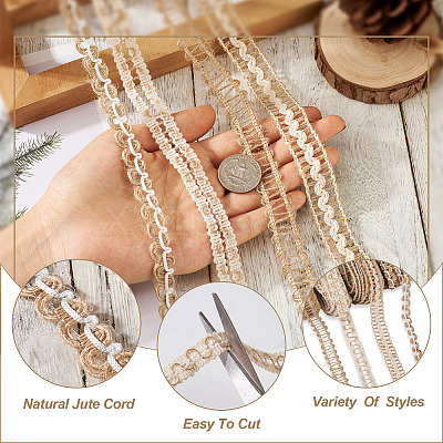 4 Bundles 4 Styles
Natural Jute Cord OCOR-MP0001-03-1
