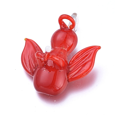 (Jewelry Parties Factory Sale)Handmade Lampwork Jewelry Sets SJEW-F215-01-P-1