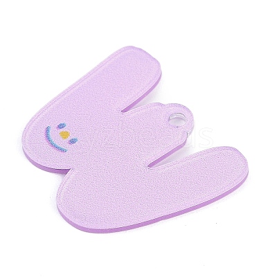 Acrylic Pendants MACR-R002-01W-1
