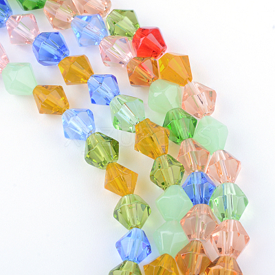 Glass Beads Strands GLAA-S050-4mm-1