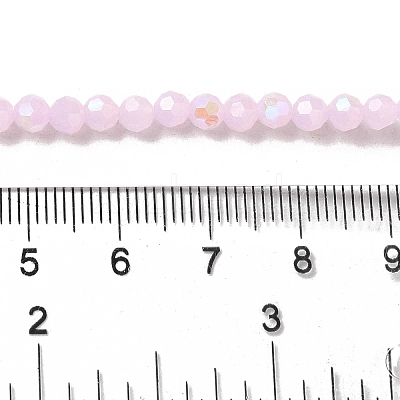 Imitation Jade Glass Beads Strands X-EGLA-A035-J4mm-L02-1