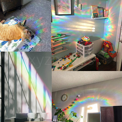 Rainbow Prism Paster DIY-WH0203-79-1