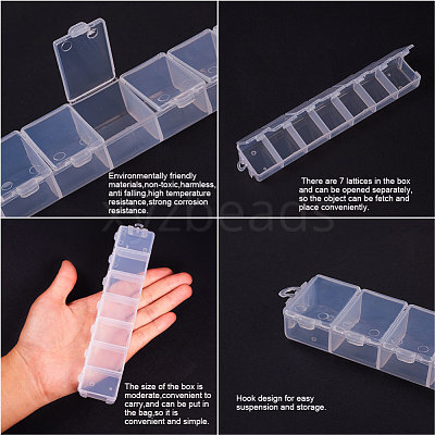 Plastic Bead Containers CON-PH0001-21-1