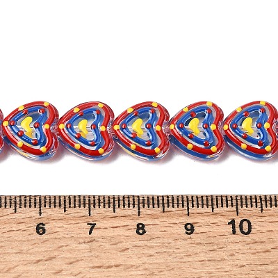Glass Enamel Beads GLAA-Z021-01C-1