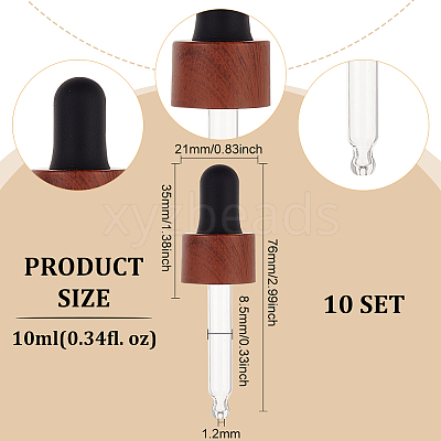 Straight Glass Eye Droppers MRMJ-WH0075-60B-02-1