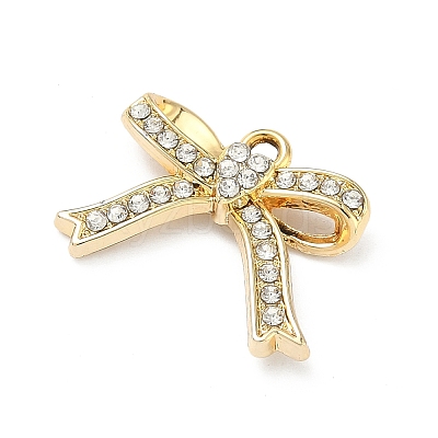 Alloy Rhinestone Pendants ALRI-D303-15G-02-1