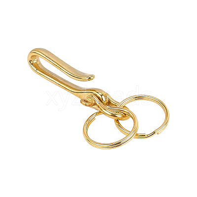 Brass Swiveling U-Hook KK-PH0001-42G-1