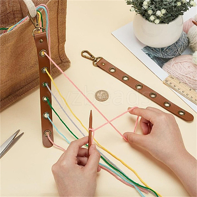 4Pcs Alloy Leather Threader AJEW-CL0005-55A-1