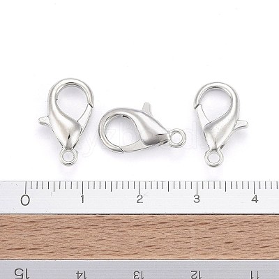 Zinc Alloy Lobster Claw Clasps E106-1