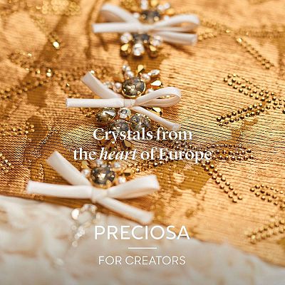 Preciosa® MAXIMA Crystal Round Stones X-PRC-RBSS39-10070-1