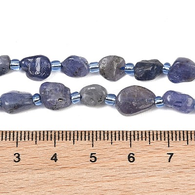 Natural Tanzanite Beads Strands GG-CBA3A44-C06-01-1
