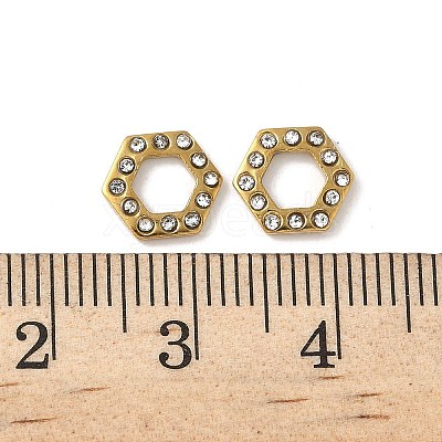 304 Stainless Steel Rhinestone Cabochons STAS-A057-04G-B02-1