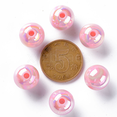Opaque Acrylic Beads MACR-S370-D12mm-A01-1