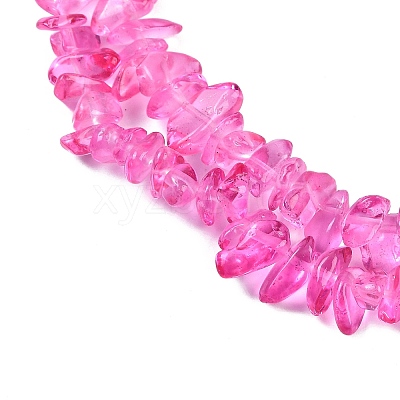 Transparent Glass Beads Strands GLAA-Z009-01I-1