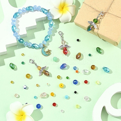 18 Strands 18 Styles Glass Beads Strands GLAA-YW0005-53A-1