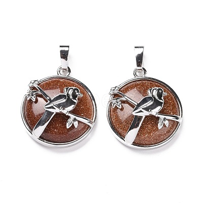 Natural & Synthetic Gemstone Pendants G-I321-03P-1