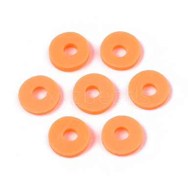 Handmade Polymer Clay Beads CLAY-R067-6.0mm-B11-1