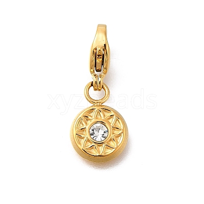304 Stainless Steel Pendants Decoration STAS-R159-60G-01-1