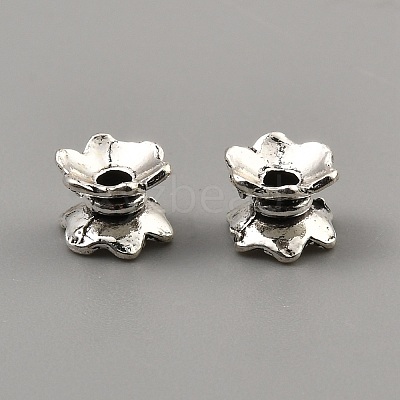 Tibetan Style Alloy Bead Caps FIND-WH0291-09C-AS-1