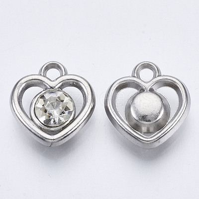 UV Plating Acrylic Charms PACR-R245-04P-1
