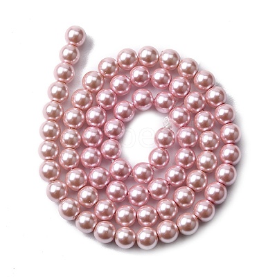 Grade A Glass Pearl Beads X-HY-J001-6mm-HX077-1
