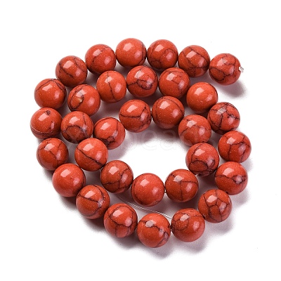 Synthetic Turquoise Beads Strands G-L605-G01-04D-1