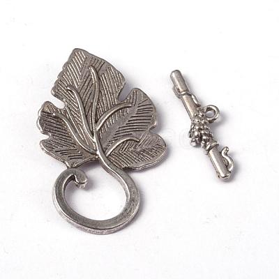 Alloy Toggle Clasps PALLOY-A20005-AS-LF-1