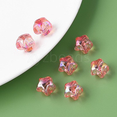 1-Hole Transparent Acrylic Buttons MACR-S373-129-C08-1
