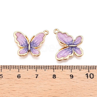 Rack Plating Alloy Enamel Pendants LS-ENAM-N056-364KCG-03-1
