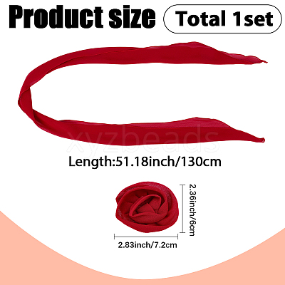 1 Bag Women's Ployester Silk Scarf AJEW-CY0002-02B-1