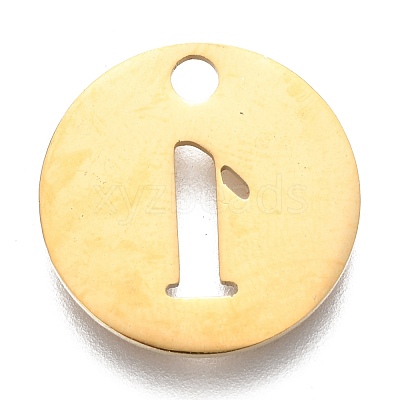 304 Stainless Steel Pendants STAS-F233-01-G-1