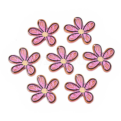 Transparent Acrylic Pendants KY-T022-29-1