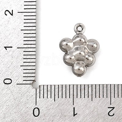 Fruit 304 Stainless Steel Pendants STAS-P418-03B-P-1