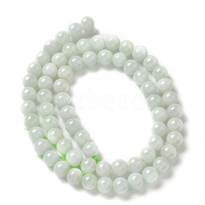 Natural Myanmar Jadeite Beads Strands G-L595-C01-01B-1