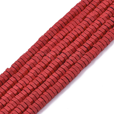 Spray Painted Non-magnetic Synthetic Hematite Beads Strands G-R468-02B-07-1