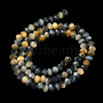 Natural Tiger Eye Bead Strands G-D344-A20-05-1
