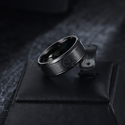 201 Stainless Steel Finger Rings for Men WG1765E-02-1