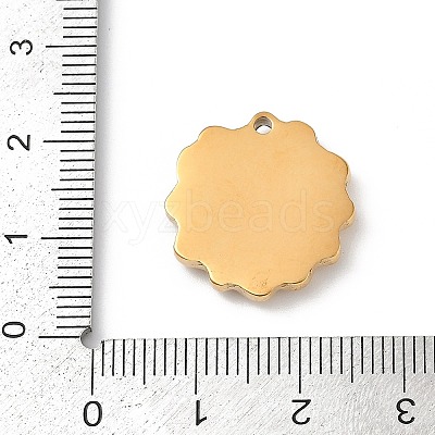 304 Stainless Steel Pendants LS-STAS-Z120-01E-G-1