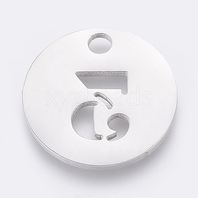 Non-Tarnish 304 Stainless Steel Pendants STAS-F233-03-P-1