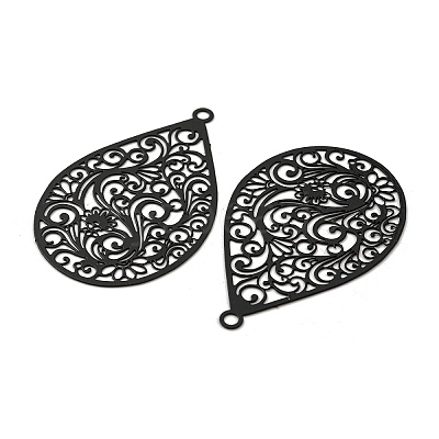 Spray Printed 430 Stainless Steel Pendants STAS-P359-01F-1