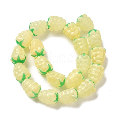 Handmade Lampwork Beads Strands LAMP-G162-05D-1