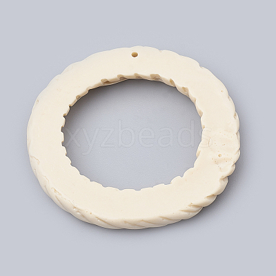 Resin Pendants RESI-N014-06B-1