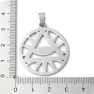 Non-Tarnish 201 Stainless Steel Pendants LS-STAS-D041-13P-1