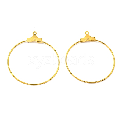 Iron Ring Hoop Earring Pendant IFIN-E025-02G-1