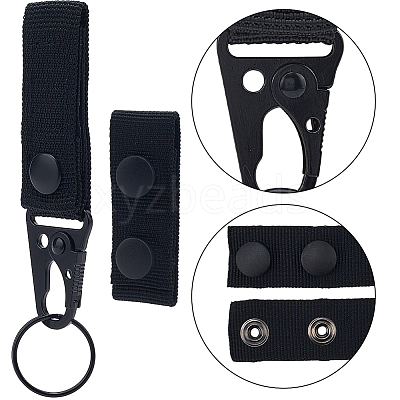 Nylon Tactical Wide Strap Loop Keepers DIY-CP0013-40-1