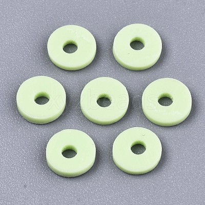 Handmade Polymer Clay Beads Strands CLAY-R089-8mm-Q080-1