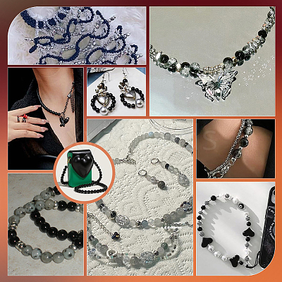 1920Pcs 32 Styles Baking Paint & Spray Painted Crackle & Transparent & Imitation Pearl Glass Beads GLAA-PH0002-93-1
