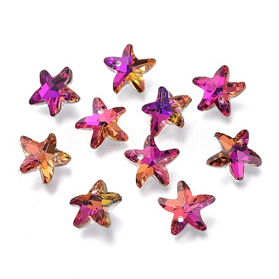 Electroplate Glass Charms LS-X-GLAA-H101-B-01-1