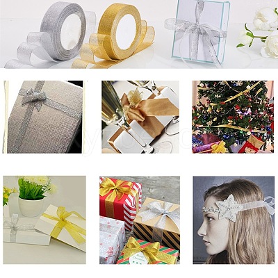 Glitter Metallic Ribbon OCOR-T001-38mm-JC-1